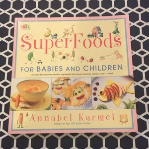 SuperFoods for babies and children book